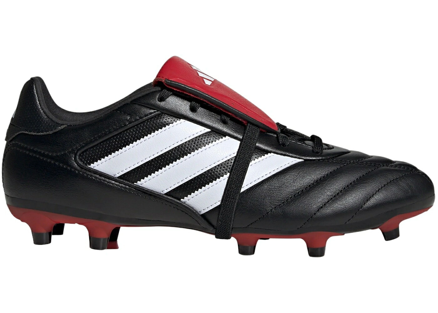 アディダス コア 黒色 ブラック 白色 ホワイト スニーカー メンズ ADIDAS COPA GLORO II FG CORE BLACK CLOUD WHITE BETTER SCARLET / CORE BLACK CLOUD WHITE BETTER