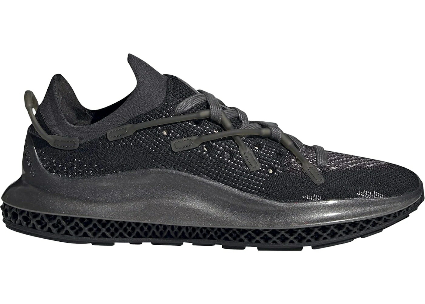 アディダス 黒いこと 黒いこと しろがね色 しろがね色 中核グループ スニーカー メンズ ADIDAS 4D FUSIO BLACK SILVER METALLIC / CORE BLACK SILVER METALLIC