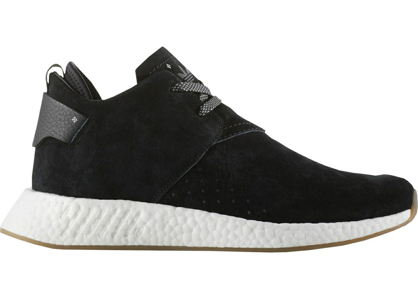 アディダス スエードクロス スウェード 黒いこと 黒いこと 中核グループ 白いこと 白いこと スニーカー メンズ ADIDAS NMD CS2 SUEDE BLACK / CORE BLACK FOOTWEAR WHITE