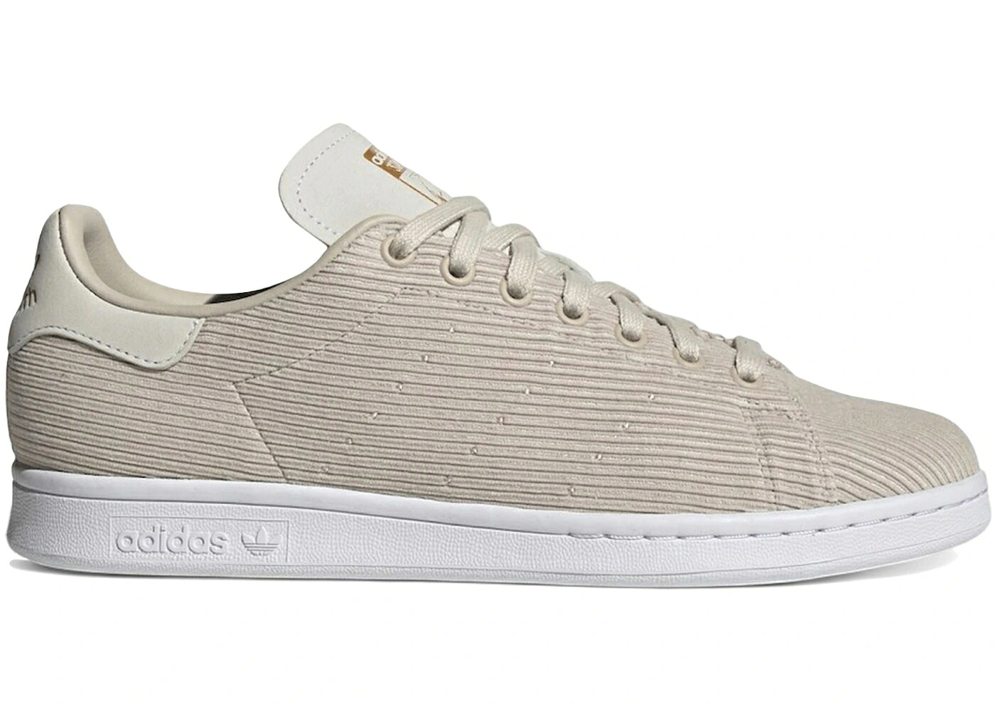 アディダス コーデュロイ 白色 ホワイト ゴールド スタンスミス スニーカー メンズ ADIDAS STAN SMITH CORDUROY BLISS / BLISS CLOUD WHITE GOLD METALLIC