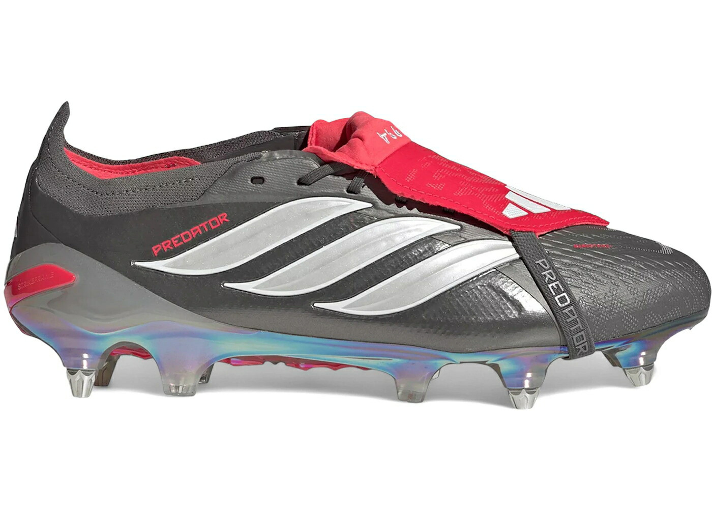 アディダス プレデター エリート しろがね色 スチール写真 白いこと 白いこと スニーカー メンズ ADIDAS PREDATOR ELITE FOLD-OVER TONGUE SG FINISHERS STEEL PACK / IRON METALLIC CLOUD WHITE LUCID