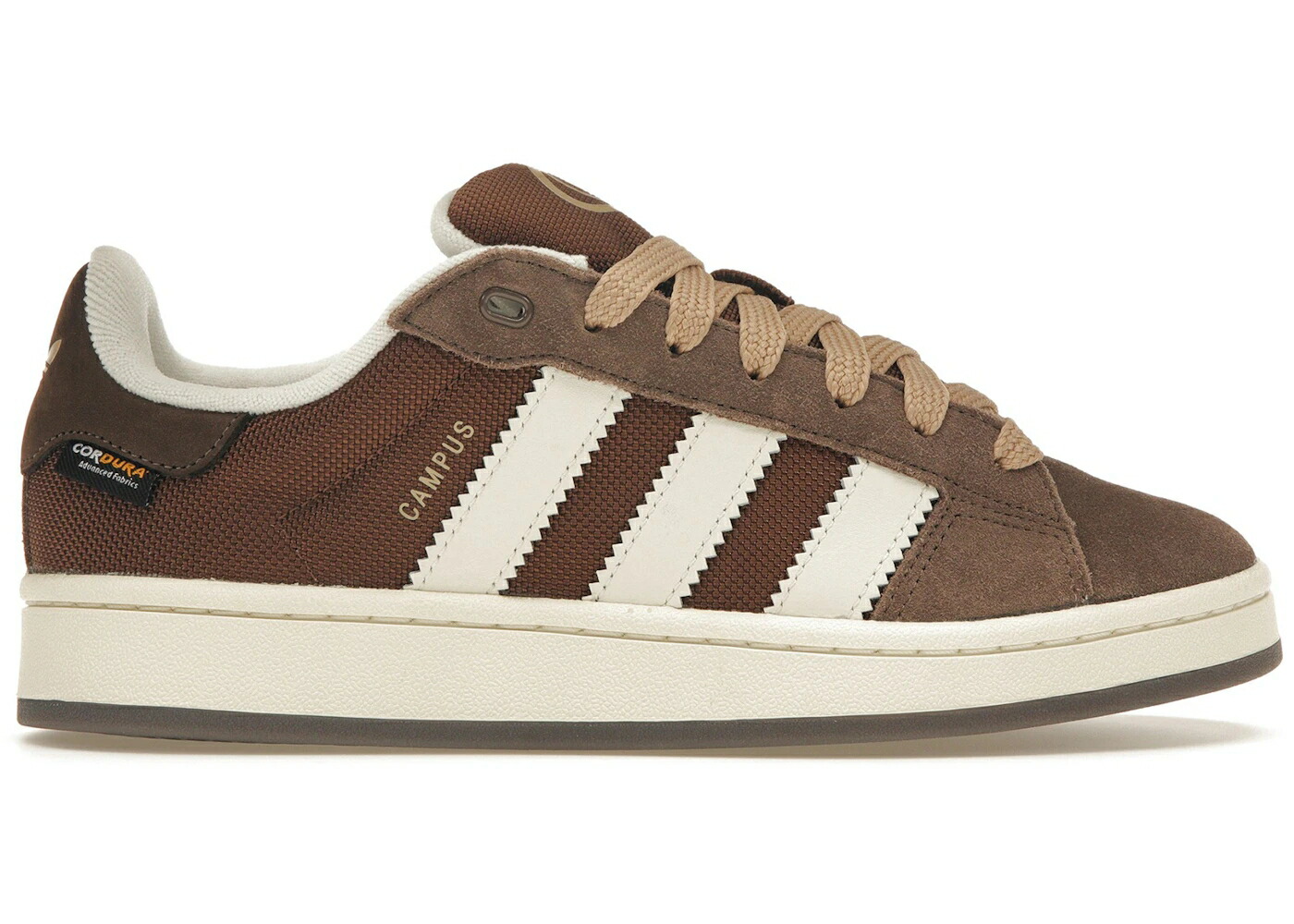 アディダス 構内 赤銅色 赤銅色 白いこと 白いこと スニーカー メンズ ADIDAS CAMPUS 00S CORDURA PRELOVED BROWN / PRELOVED BROWN OFF WHITE EARTH