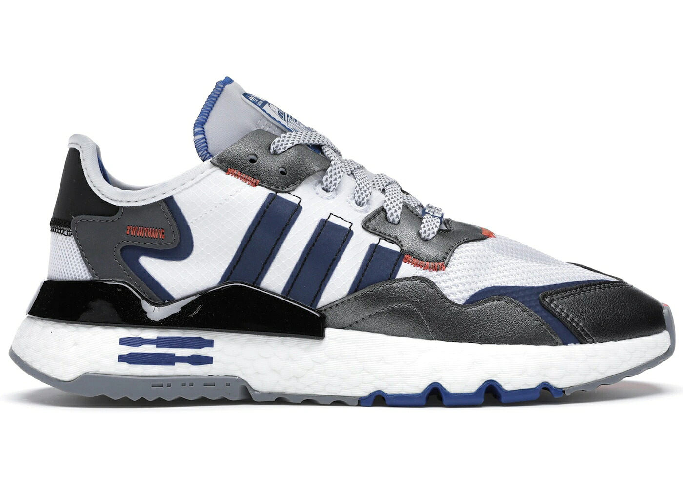 アディダス ジョガーパンツ 白いこと 白いこと 中核グループ スターウォーズ スニーカー メンズ ADIDAS NITE JOGGER STAR WARS R2D2 / CLOUD WHITE CLOUD WHITE CORE