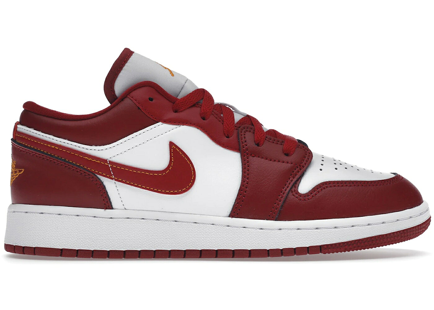 ナイキ ジョーダン 枢機卿 赤 赤いこと 白いこと 白いこと お坊っちゃん キッズ JORDAN 1 LOW CARDINAL RED (GS) / NOBLE RED WHITE NOBLE RED もの言う花 マタニティ スニーカー