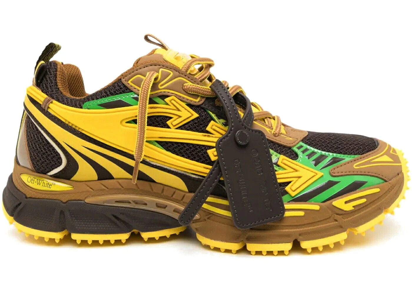 象牙色 赤銅色 赤銅色 黄味がかった 黄色 スニーカー メンズ OFF-WHITE BE RIGHT BACK BROWN YELLOW / BROWN YELLOW