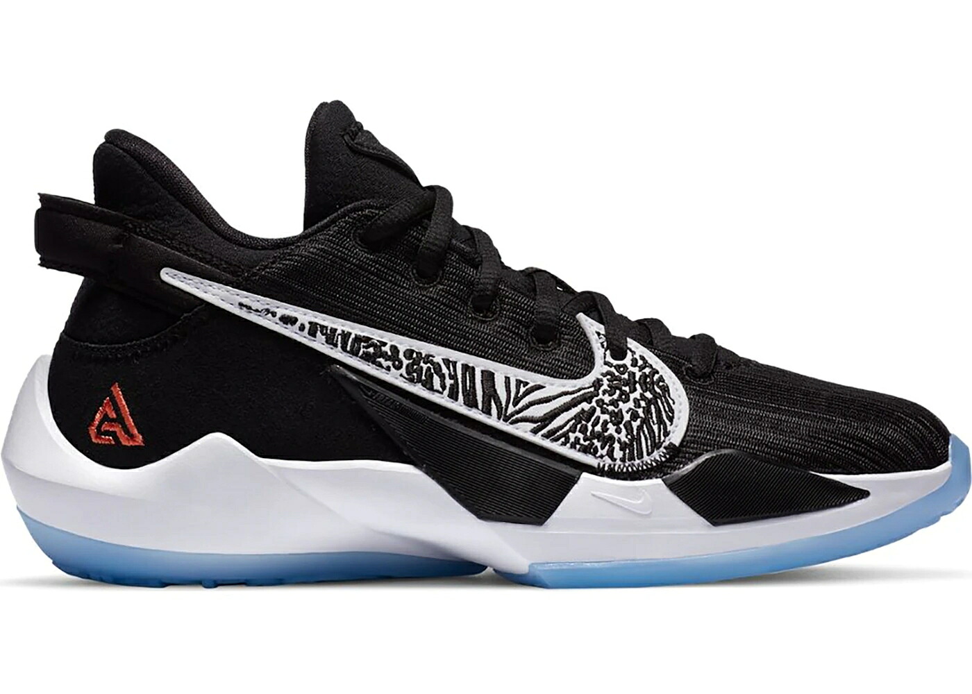ナイキ 望遠レンズ 黒いこと 黒いこと 白いこと 白いこと 望遠レンズフリーク お坊っちゃん キッズ NIKE ZOOM FREAK 2 BLACK WHITE (GS) / BLACK OFF NOIR WHITE SOLAR FLARE もの言う花 マタニティ スニーカー