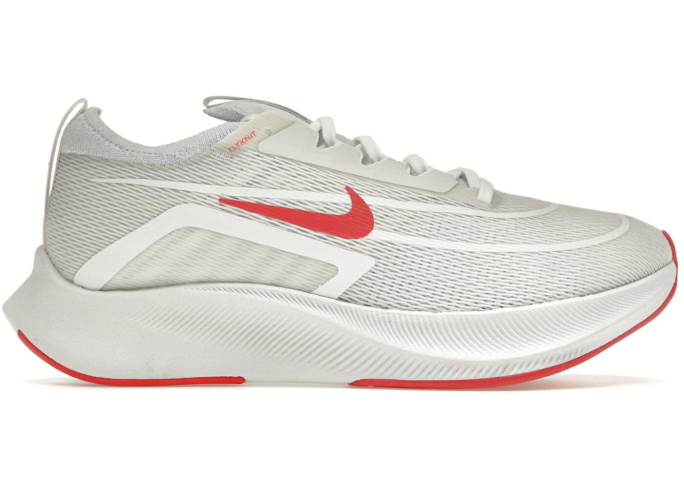 ナイキ 望遠レンズ プラチナム 赤 赤いこと 白いこと 白いこと 望遠レンズ飛球 スニーカー メンズ NIKE ZOOM FLY 4 PLATINUM TINT SIREN RED / PLATINUM TINT SIREN RED WHITE