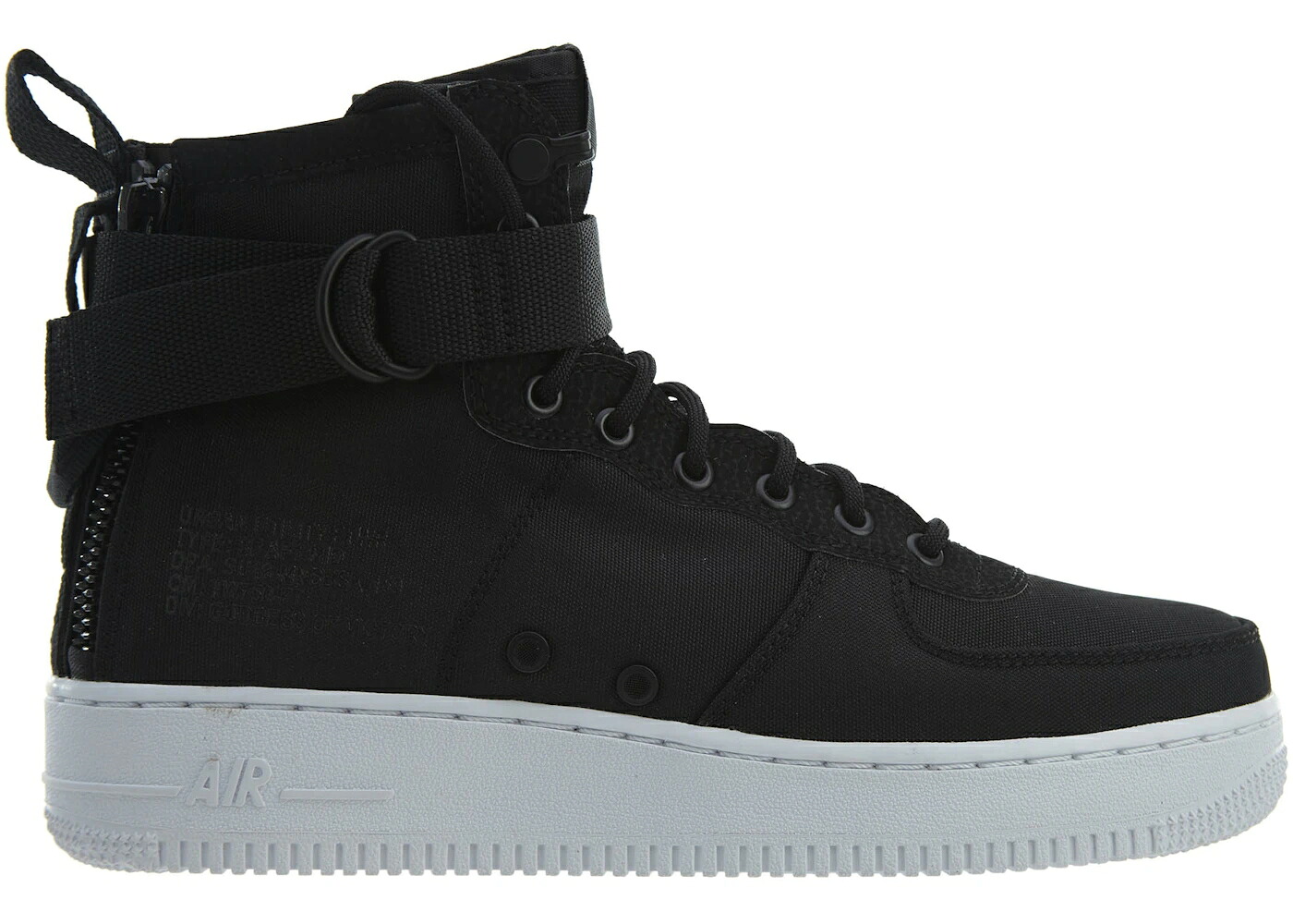 ナイキ エアフォースワン ミッド 黒色 ブラック 白色 ホワイト スニーカー メンズ NIKE SF AF1 MID BLACK ANTHRACITE-WHITE / BLACK ANTHRACITE WHITE