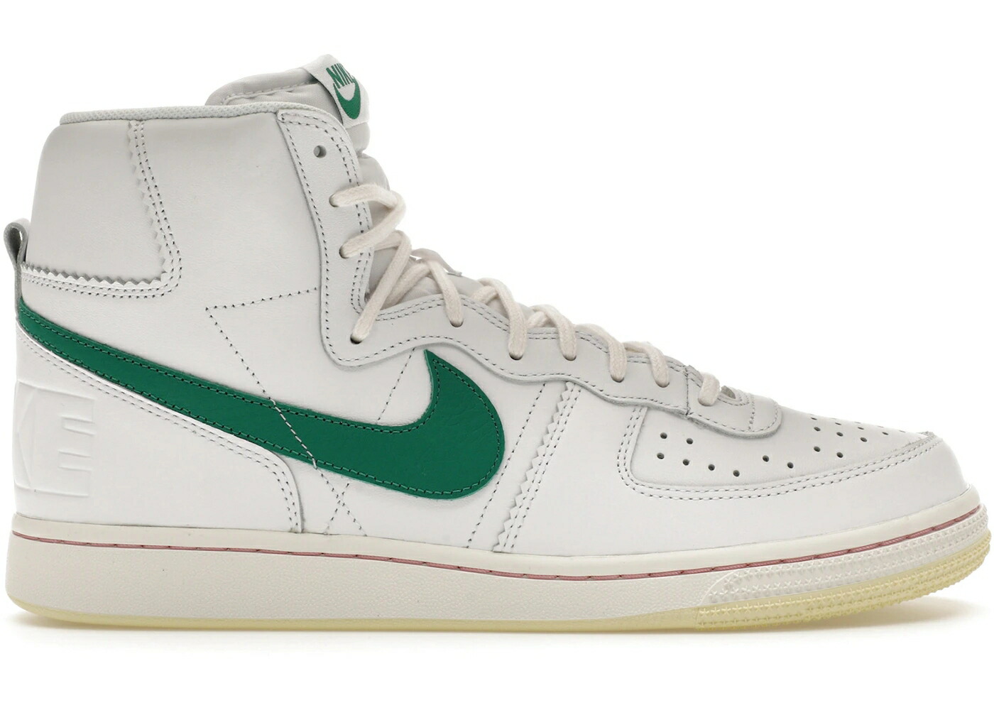 ナイキ ターミネーター ハイ 白色 ホワイト スニーカー メンズ NIKE TERMINATOR HIGH WHITE MALACHITE / WHITE SAIL ALABASTER MALACHITE