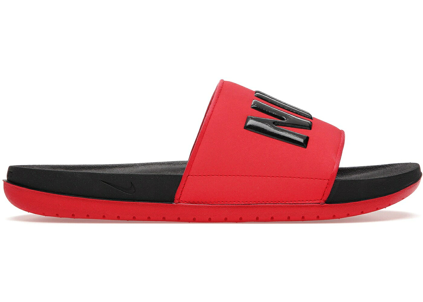ナイキ サンダル 黒色 ブラック 赤 レッド スニーカー メンズ NIKE OFFCOURT SLIDE BLACK UNIVERSITY RED / BLACK BLACK UNIVERSITY RED
