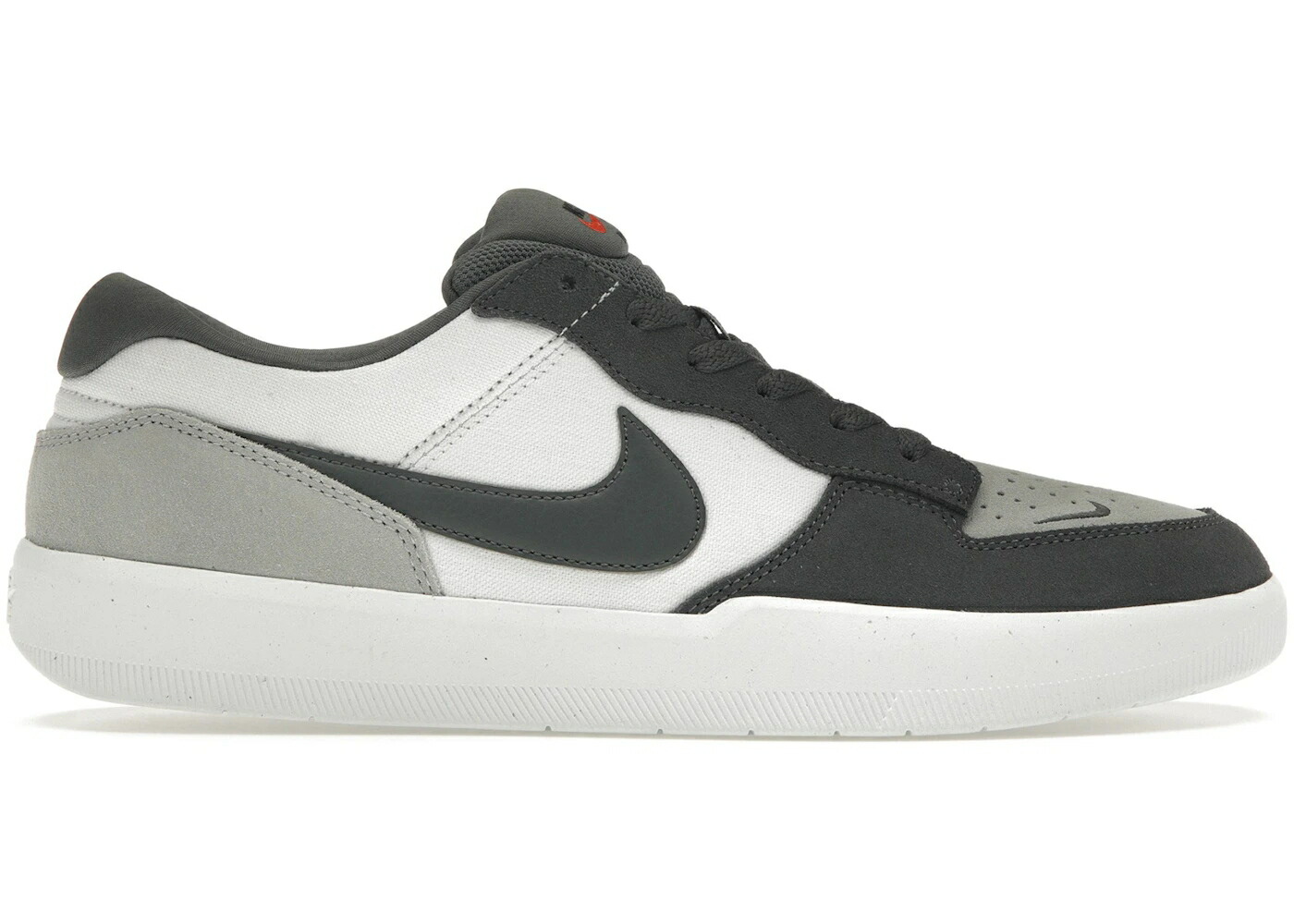 ナイキ エスビー 灰色 グレー 白色 ホワイト スニーカー メンズ NIKE SB FORCE 58 DARK GREY WHITE / DARK GREY WHITE WOLF GREY DARK