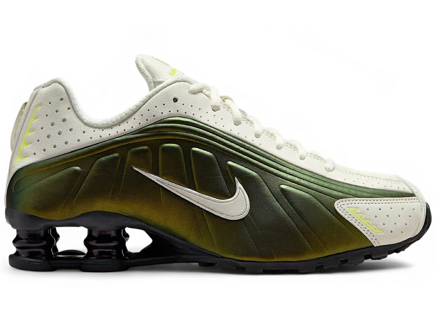 ナイキ ショックス WOMEN\u0027S スニーカー レディース NIKE SHOX R4 SAIL LIGHT LEMON TWIST (WOMEN\u0027S) / SAIL OFF NOIR LIGHT LEMON TWIST