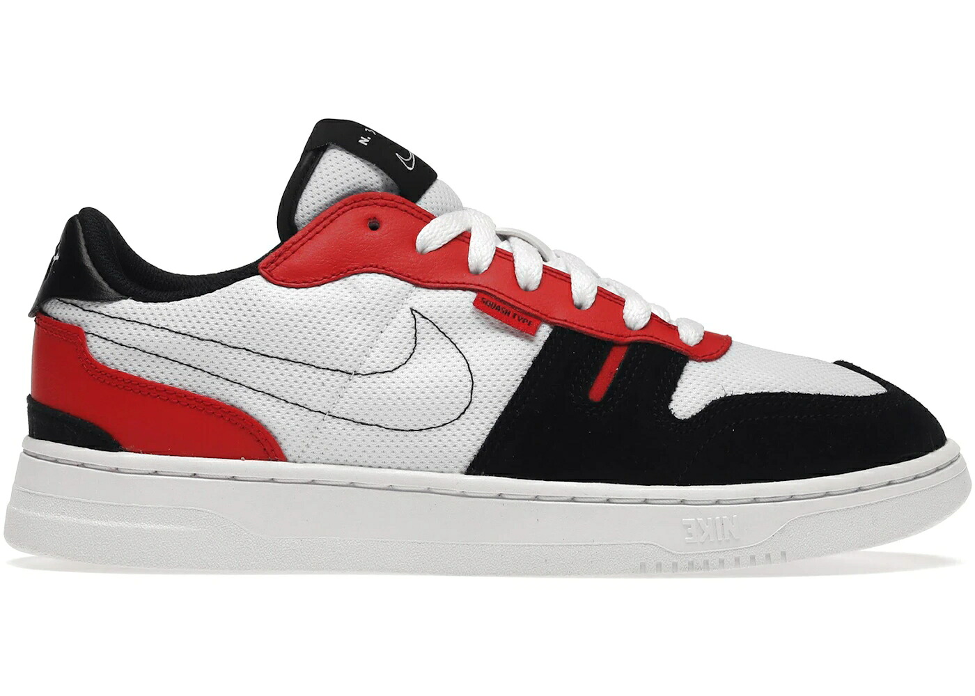 ナイキ 赤 赤いこと 白いこと 白いこと 黒いこと 黒いこと スニーカー メンズ NIKE SQUASH-TYPE UNIVERSITY RED / WHITE UNIVERSITY RED BLACK