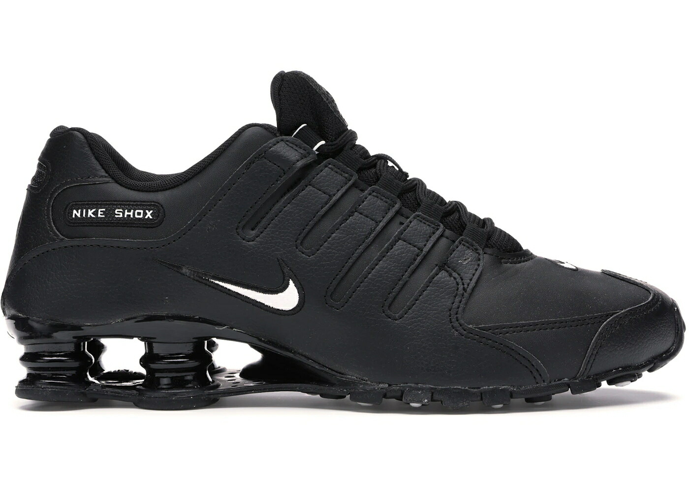 ナイキ ショックス 黒色 ブラック 白色 ホワイト スニーカー メンズ NIKE SHOX NZ EU BLACK WHITE / BLACK WHITE BLACK