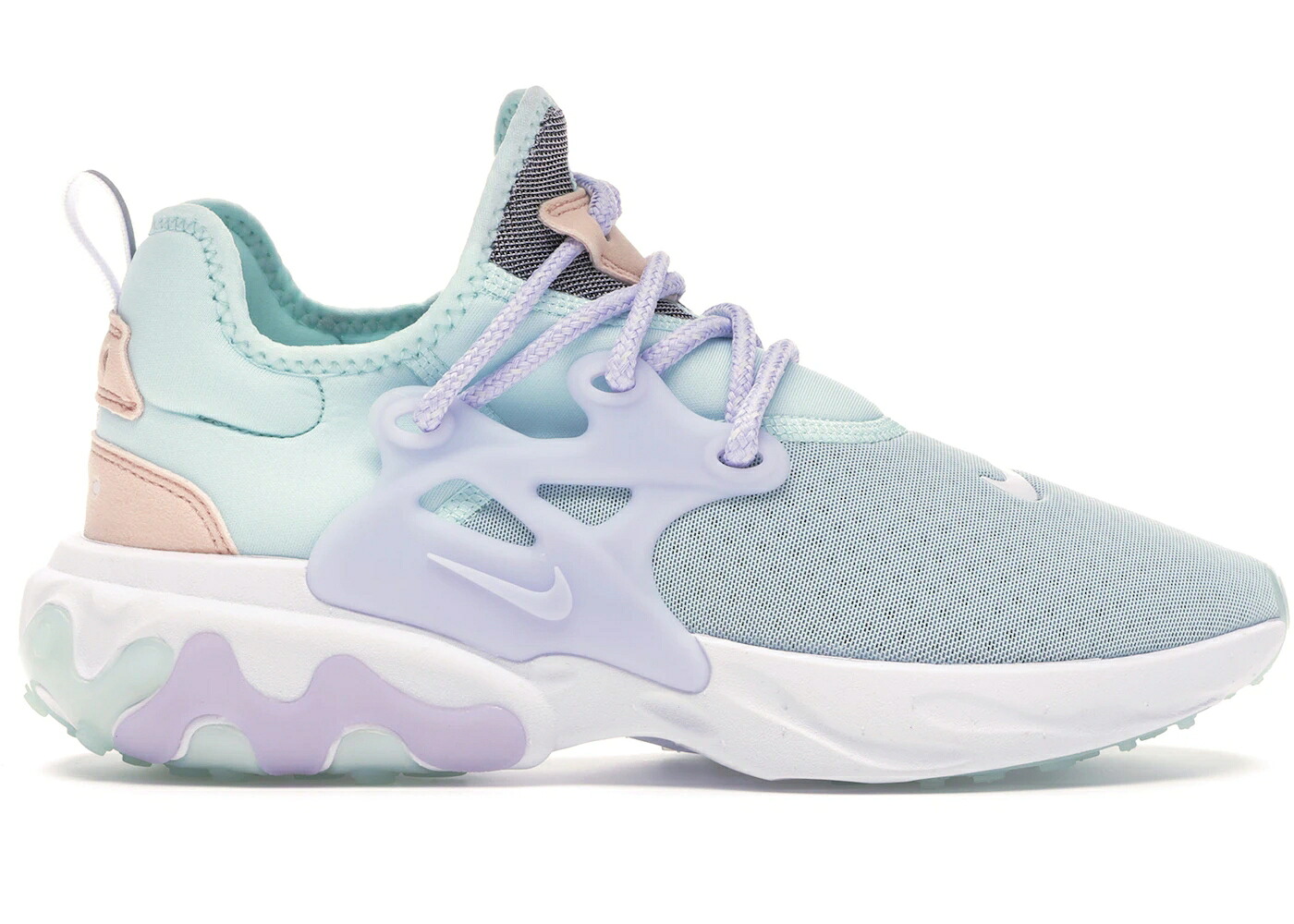 ナイキ リアクト プレスト 紫 パープル 白いこと 白いこと リアクトプレスト WOMEN\u0027S スニーカー レディース NIKE REACT PRESTO TEAL TINT OXYGEN PURPLE (WOMEN\u0027S) / TEAL TINT WHITE WASHED CORAL