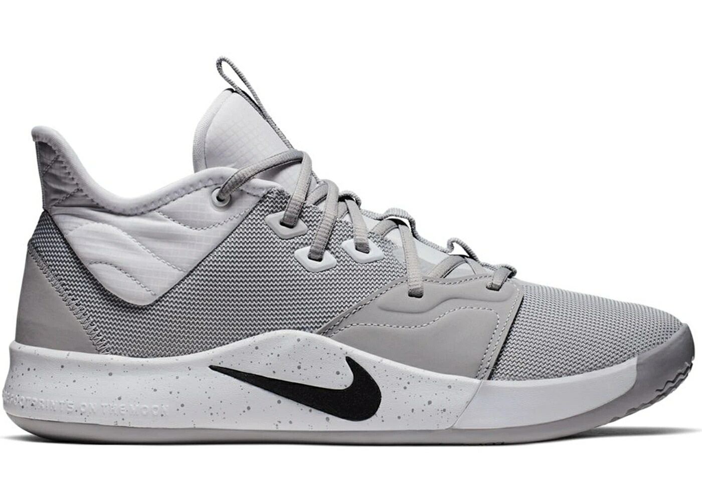 ナイキ チーム 灰色 グレー 白色 ホワイト 黒色 ブラック スニーカー メンズ NIKE PG 3 TEAM WOLF GREY / WOLF GREY WHITE BLACK