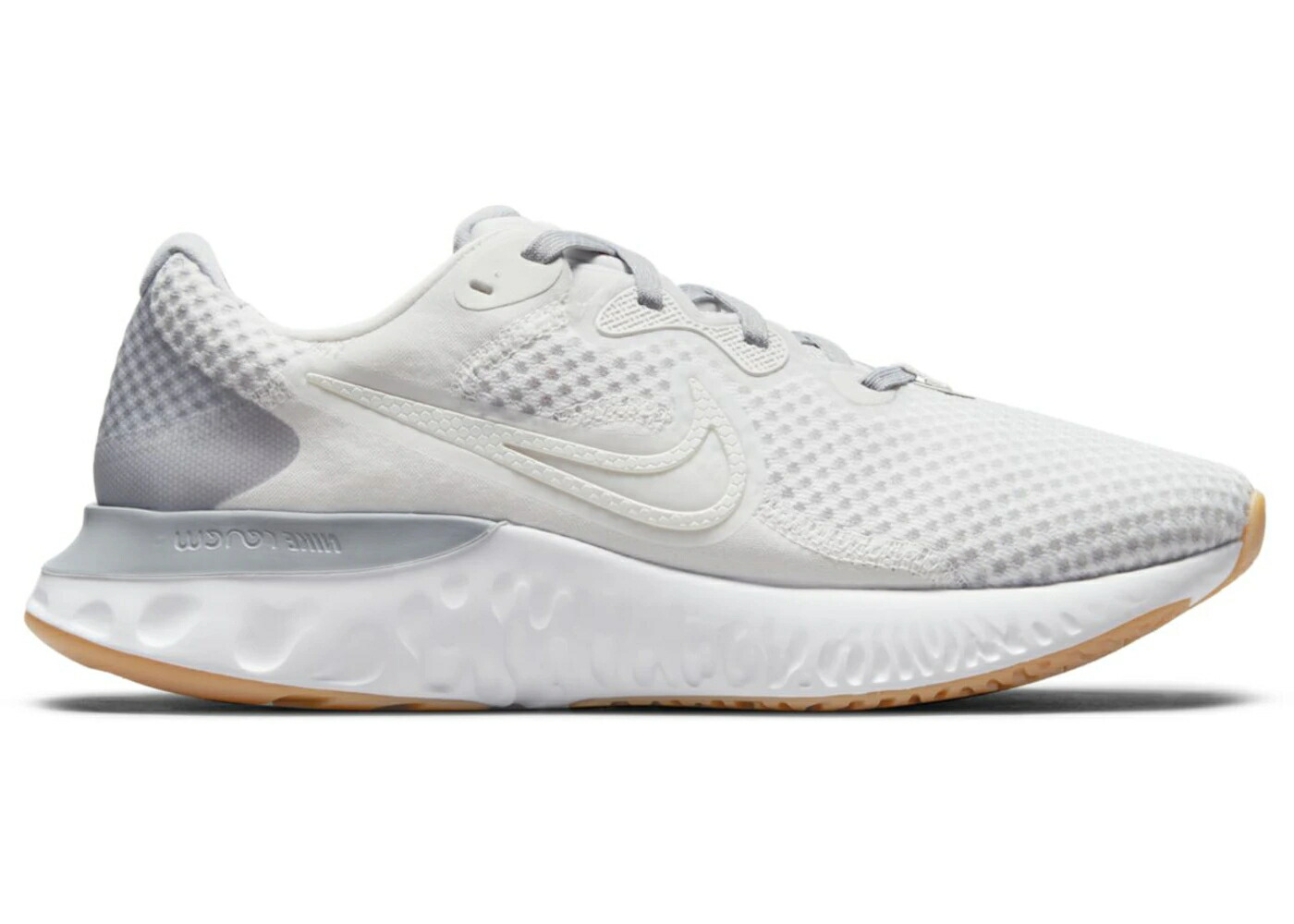 ナイキ ラン プラチナム 白色 ホワイト スニーカー メンズ NIKE RENEW RUN 2 PLATINUM TINT / PLATINUM TINT SUMMIT WHITE WOLF
