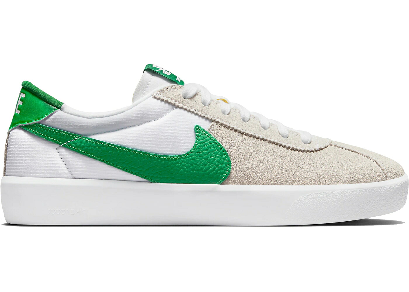 ナイキ エスビー ブルーイン リアクト 白色 ホワイト 緑 グリーン スニーカー メンズ NIKE SB BRUIN REACT WHITE LUCKY GREEN / WHITE WHITE LUCKY GREEN LUCKY