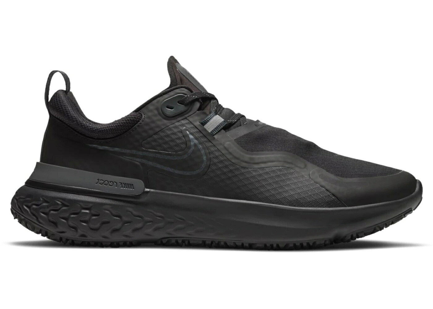 ナイキ リアクト 黒いこと 黒いこと スニーカー メンズ NIKE REACT MILER SHIELD BLACK ANTHRACITE / BLACK BLACK ANTHRACITE