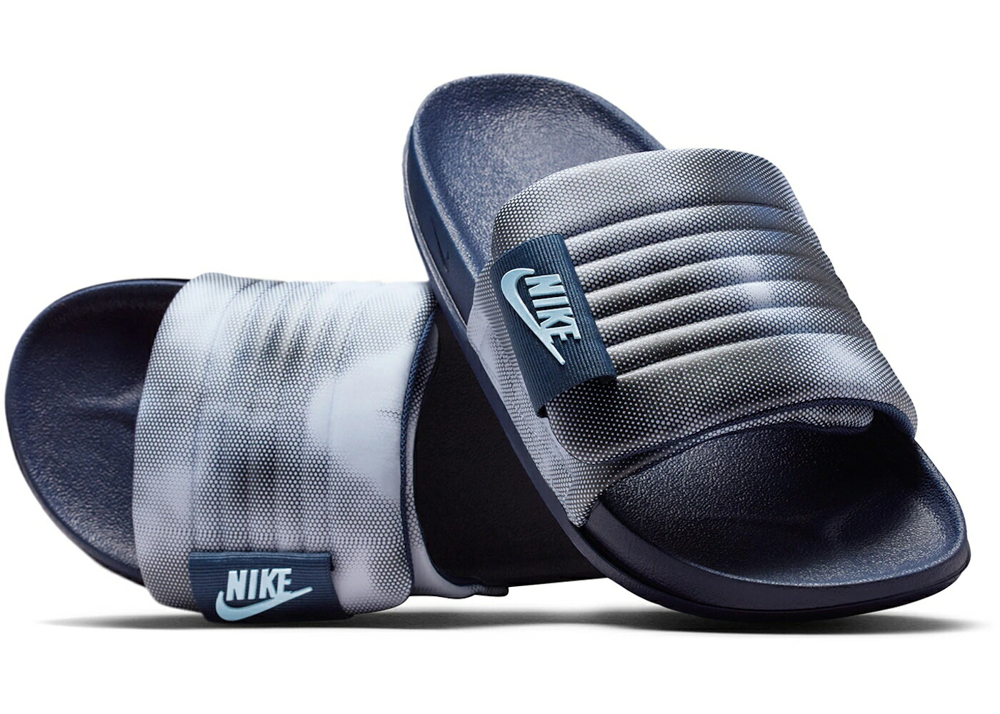 ナイキ サンダル 紺色 米国海軍 黒いこと 黒いこと スニーカー メンズ NIKE OFFCOURT ADJUST SLIDE MIDNIGHT NAVY ALUMINUM / BLACK MIDNIGHT NAVY ALUMINUM