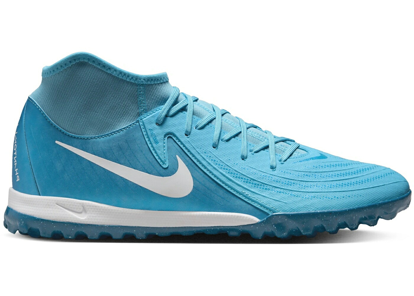 ナイキ 翰林院 青味 青み 白いこと 白いこと スニーカー メンズ NIKE PHANTOM LUNA 2 ACADEMY TF BLUE FURY WHITE / BLUE FURY WHITE