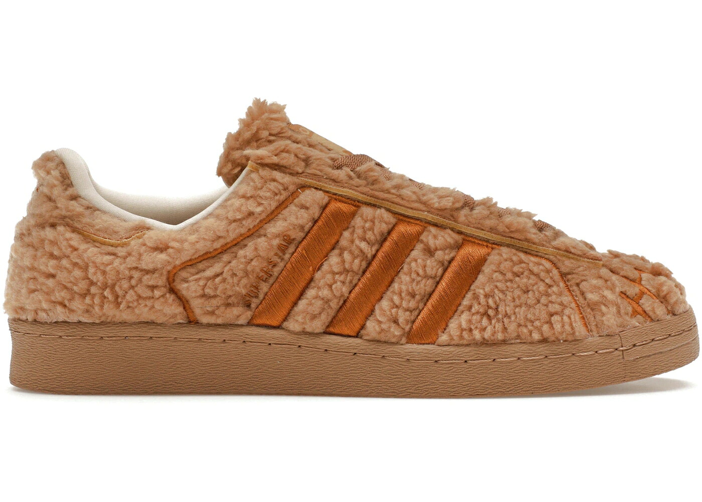 アディダス はやりっ子 皮膚軟化剤 白いこと 白いこと スニーカー メンズ ADIDAS SUPERSTAR CONCHA CHOCOLATE / CARDBOARD MESA CREAM WHITE