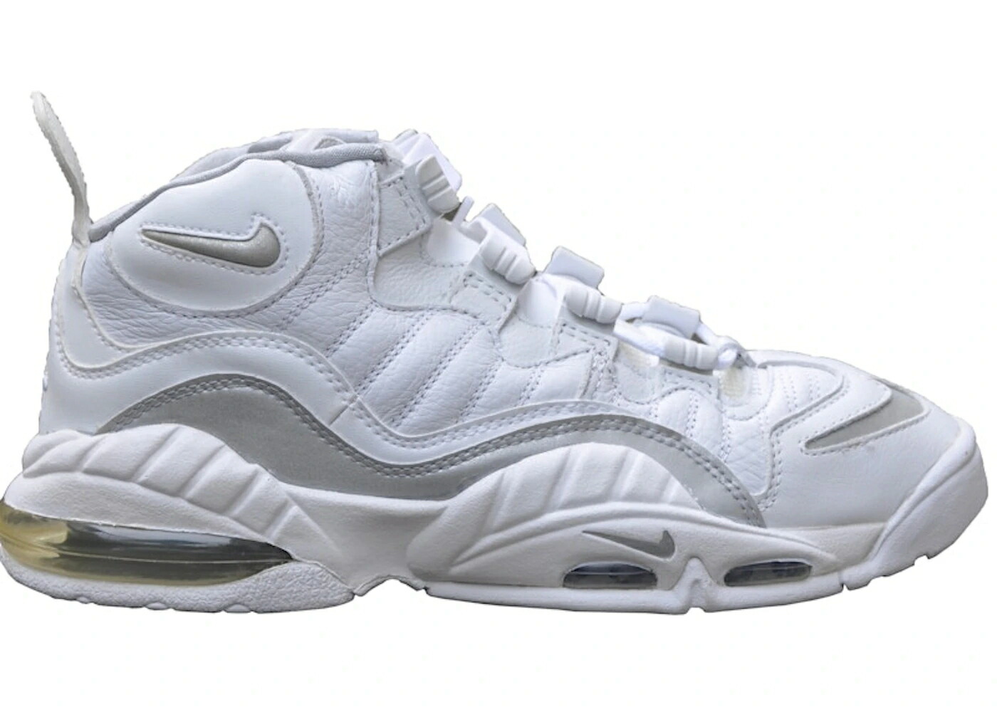 ナイキ マックス 白色 ホワイト 銀色 シルバー エアマックス スニーカー メンズ NIKE AIR MAX SENSATION WHITE WEBBER / WHITE METALLIC SILVER