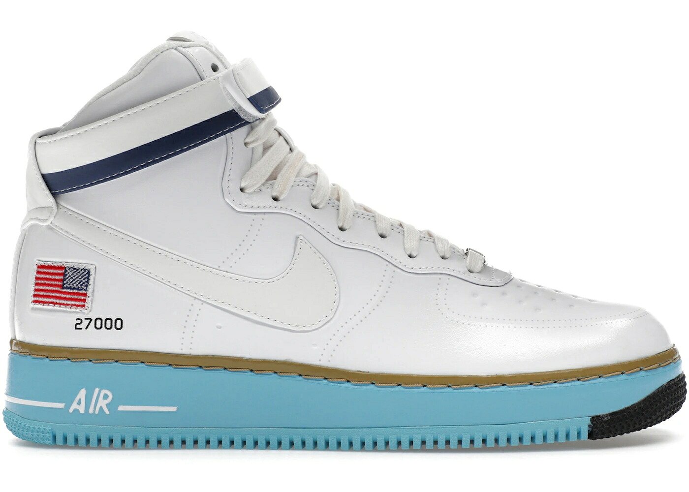 ナイキ 御機嫌 白いこと 白いこと 空軍 スニーカー メンズ NIKE AIR FORCE 1 HIGH BDAY PRESIDENTIAL / WHITE WHITE