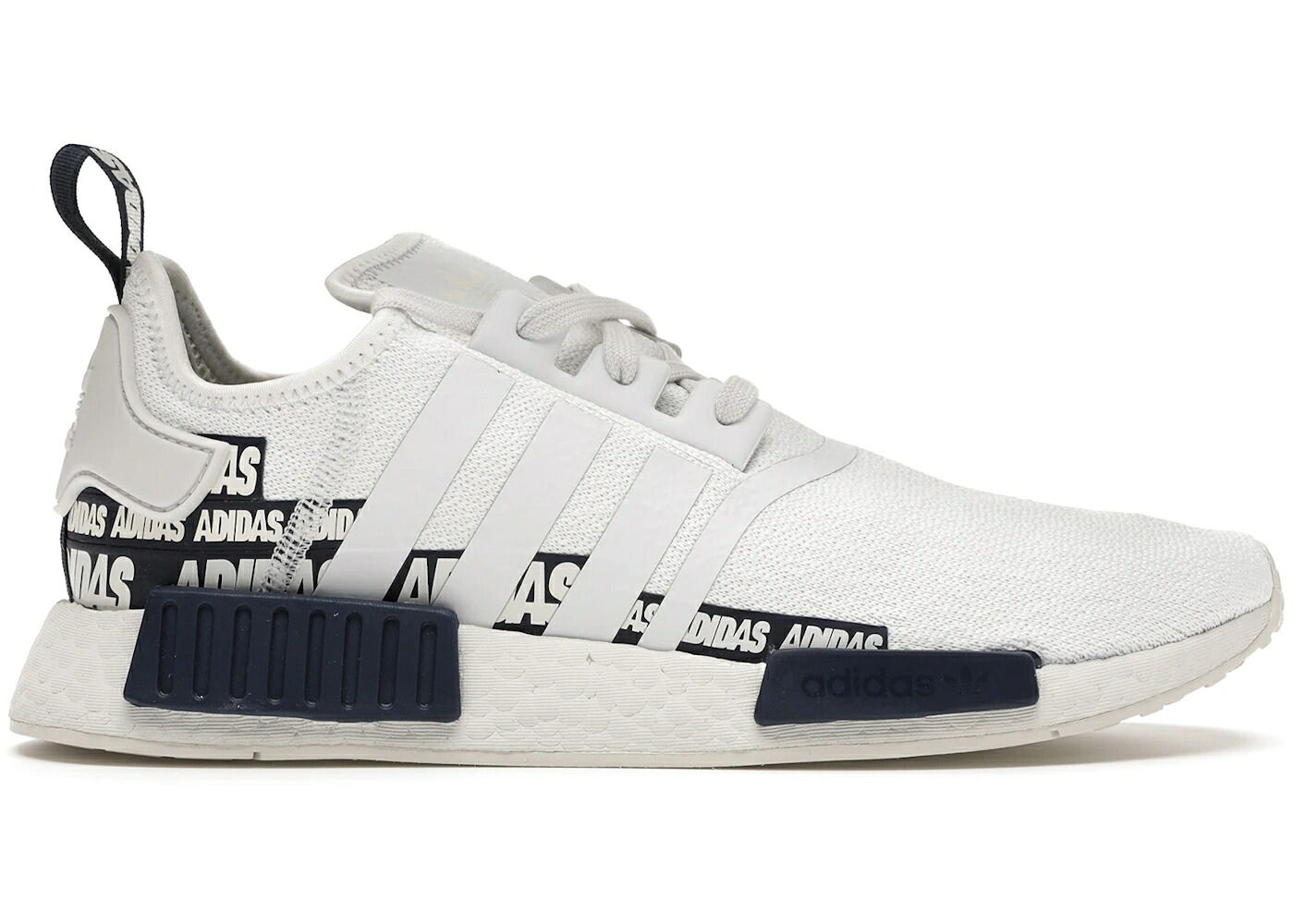 アディダス 白いこと 白いこと スニーカー メンズ ADIDAS NMD R1 LABEL PACK CRYSTAL WHITE / CRYSTAL WHITE CRYSTAL WHITE
