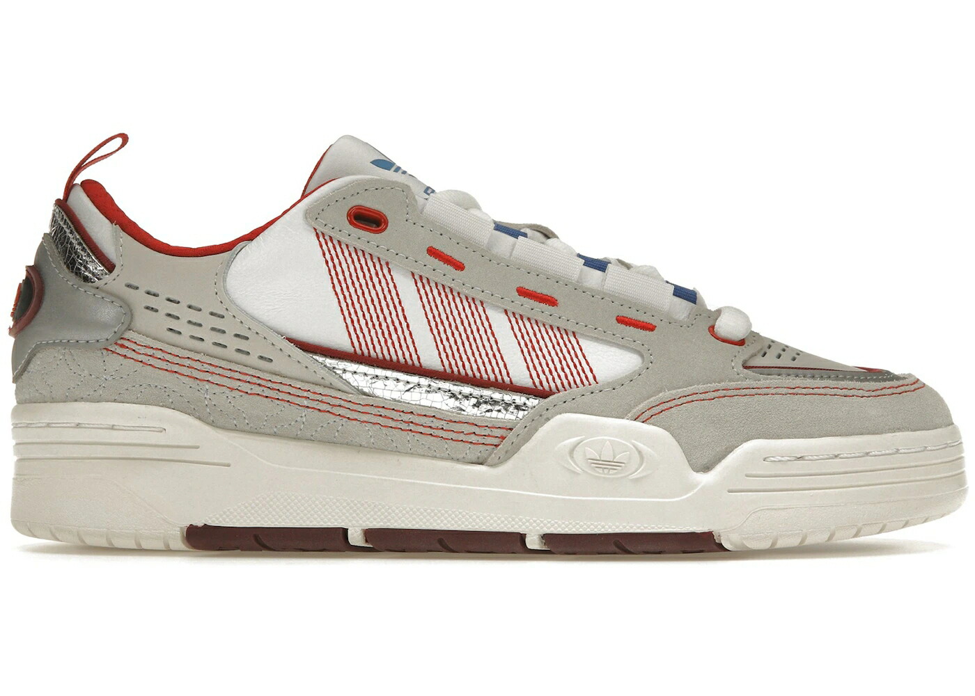 アディダス オリジナルス 白いこと 白いこと しろがね色 しろがね色 スニーカー メンズ ADIDAS ORIGINALS ADI2000 CLOUD WHITE SCARLET SILVER METALLIC / CLOUD WHITE SCARLET SILVER