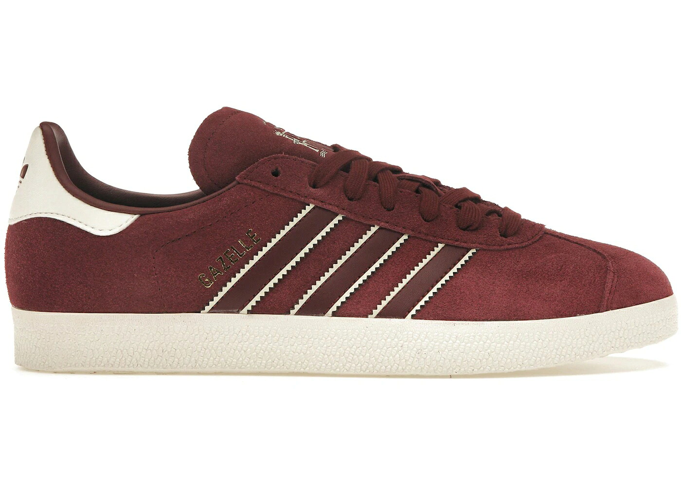 アディダス ガゼル シャドー シャドウ 赤 レッド クリーム 白色 ホワイト ゴールド スニーカー メンズ ADIDAS GAZELLE SPAIN / SHADOW RED CREAM WHITE GOLD｜スニケス