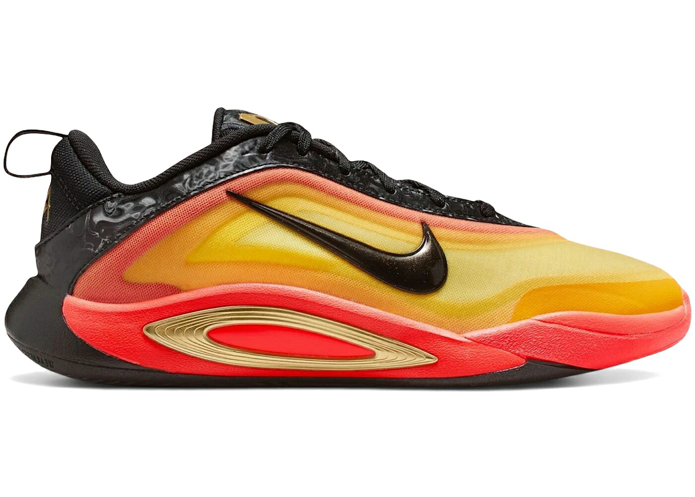 ナイキ ウィルソン 黒いこと 黒いこと ゴールド A\u0027JA A\u0027ONE お坊っちゃん キッズ NIKE WILSON ALL-STAR (GS) / BLACK METALLIC GOLD BRIGHT もの言う花 マタニティ スニーカー
