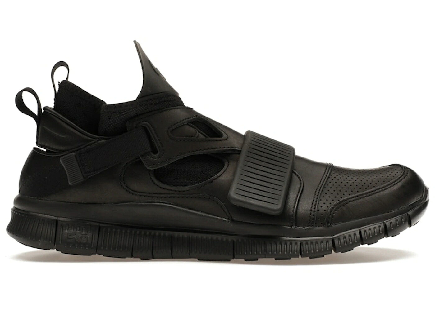 ナイキ 無償性 ハラチ 黒いこと 黒いこと スニーカー メンズ NIKE FREE HUARACHE CARNIVORE BLACK / BLACK BLACK
