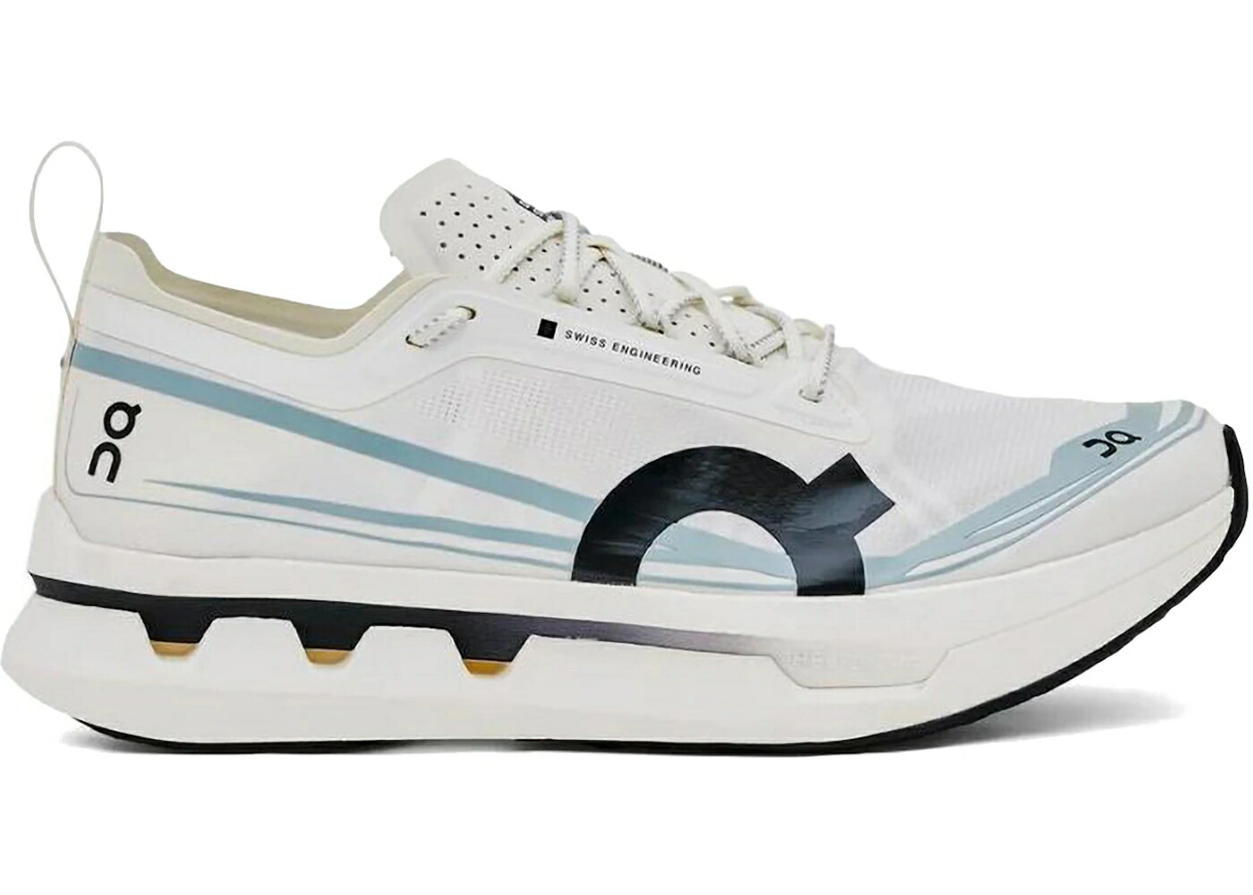 オン ゾーン ストリート 白色 ホワイト 黒色 ブラック 青色 ブルー スニーカー メンズ ON RUNNING CLOUDBOOM ZONE DOVER STREET MARKET 20TH ANNIVERSARY / WHITE BLACK BLUE