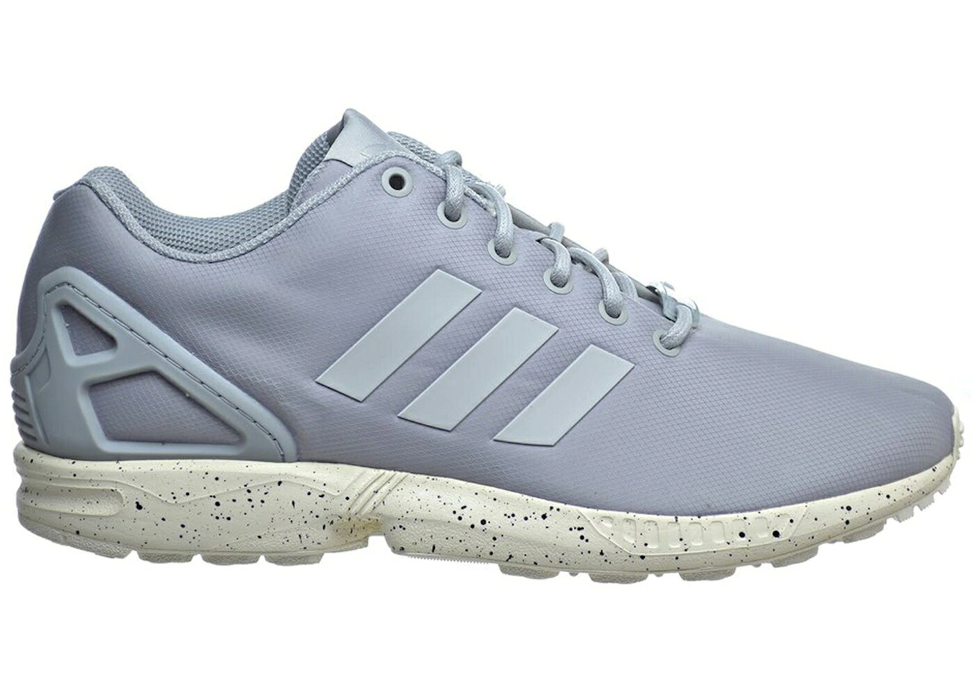 アディダス 灰色 グレー 白色 ホワイト スニーカー メンズ ADIDAS ZX FLUX CLEAR ONIX SPECKLED / CLEAR ONIX GREY CHALK WHITE