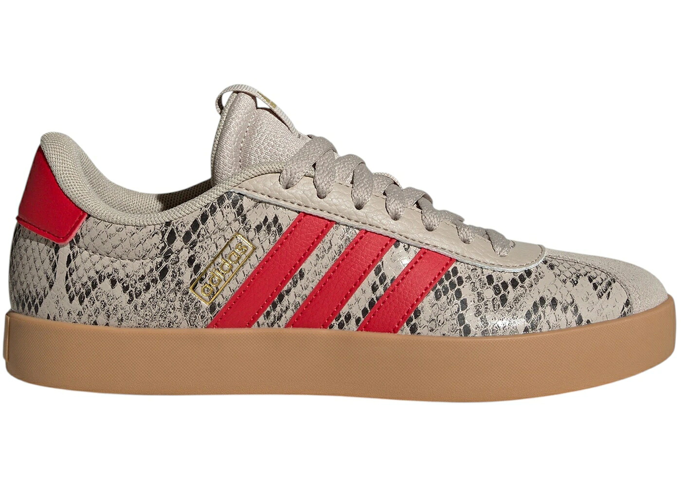 アディダス 厚地の外套 ベージュ ゴールド 3.0 WOMEN\u0027S スニーカー レディース ADIDAS VL COURT WONDER BEIGE BETTER SCARLET SNAKESKIN (WOMEN\u0027S) / WONDER BEIGE BETTER SCARLET GOLD