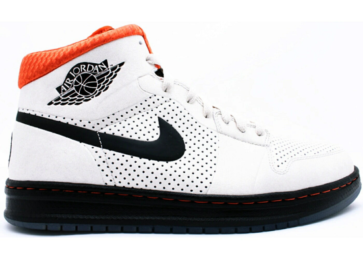 ナイキ ジョーダン アルファ 黒いこと 黒いこと 橙 オレンジ色 スニーカー メンズ JORDAN ALPHA 1 TINKER / BIRCH BLACK ORANGE BLAZE