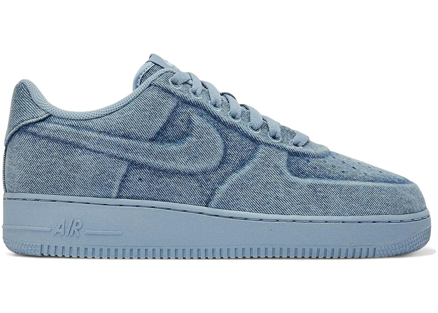 ナイキ ジーンズ 青み 青色 白いこと 白いこと 空軍 スニーカー メンズ NIKE AIR FORCE 1 LOW JA MORANT DENIM LIGHT ARMORY BLUE / LIGHT ARMORY BLUE WHITE METALLIC