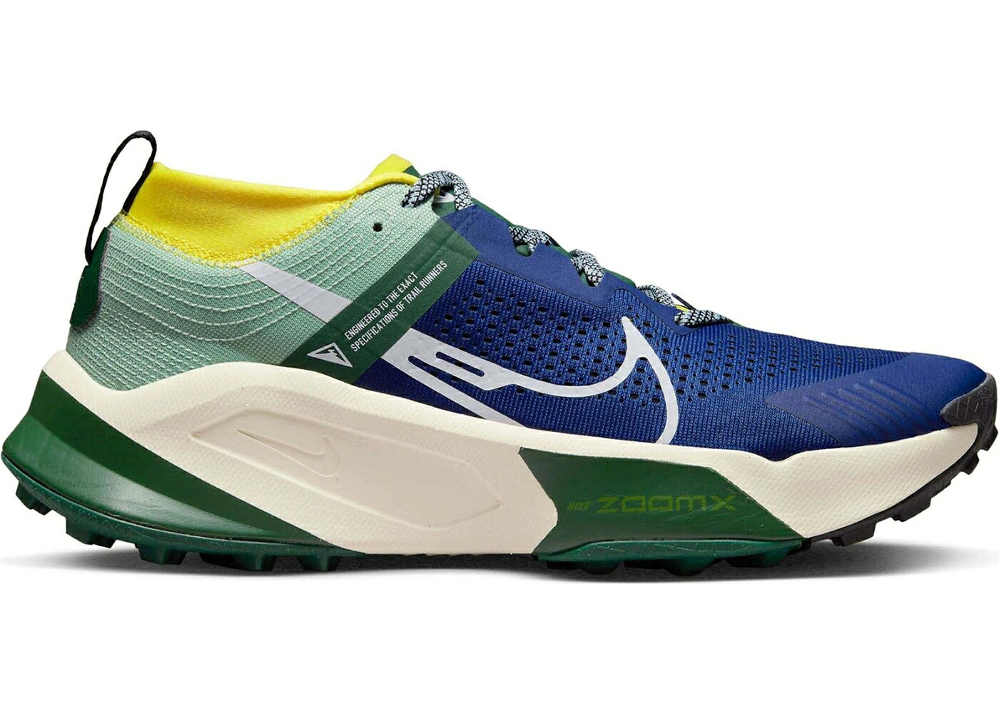 ナイキ ディープ 青碧 青碧 黄味がかった 黄色 ストライク スニーカー メンズ NIKE ZOOMX ZEGAMA TRAIL DEEP ROYAL BLUE YELLOW STRIKE / DEEP ROYAL BLUE YELLOW STRIKE