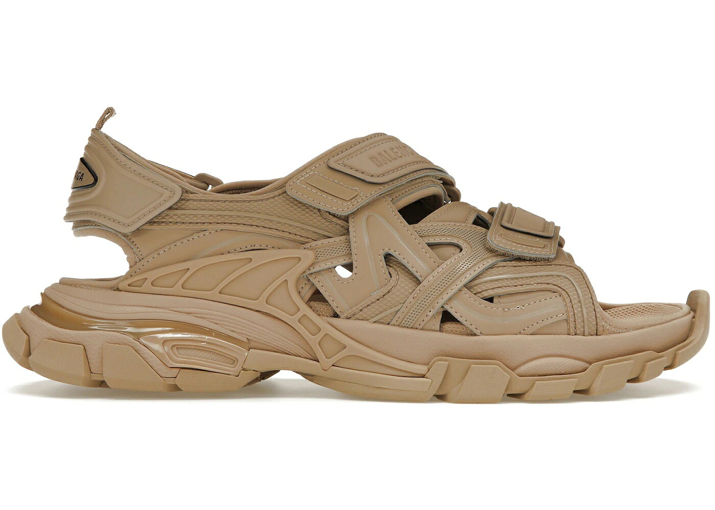 バレンシアガ 貨物自動車 ベージュ スニーカー メンズ BALENCIAGA TRACK SANDAL BEIGE /