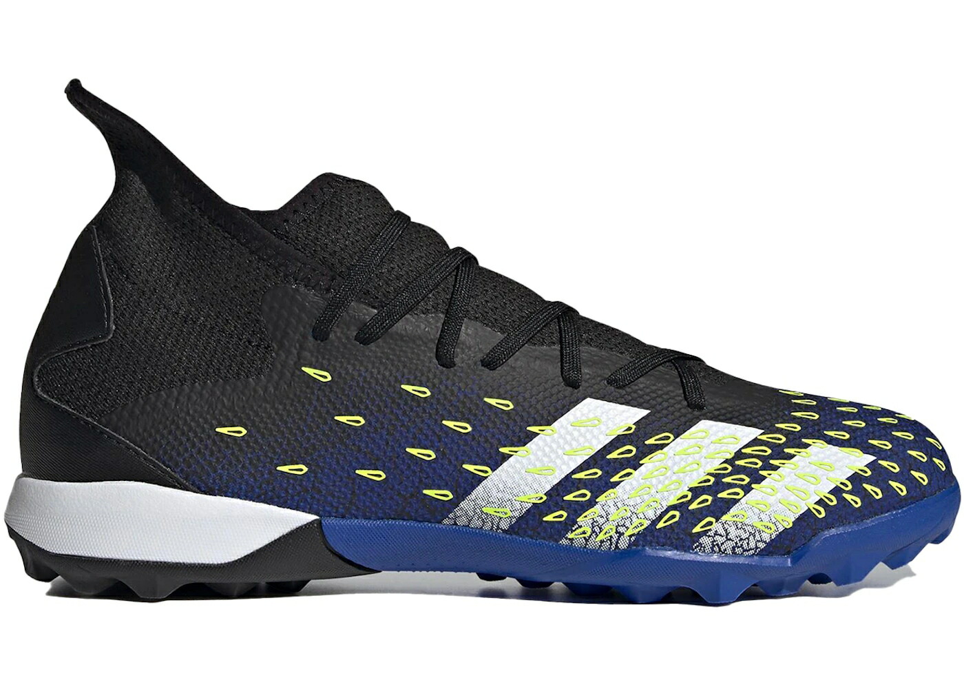 アディダス プレデター 青色 ブルー 黄色 イエロー コア 黒色 ブラック 白色 ホワイト スニーカー メンズ ADIDAS PREDATOR FREAK 3 TF DEMONSCALE ROYAL BLUE YELLOW / CORE BLACK CLOUD WHITE SOLAR