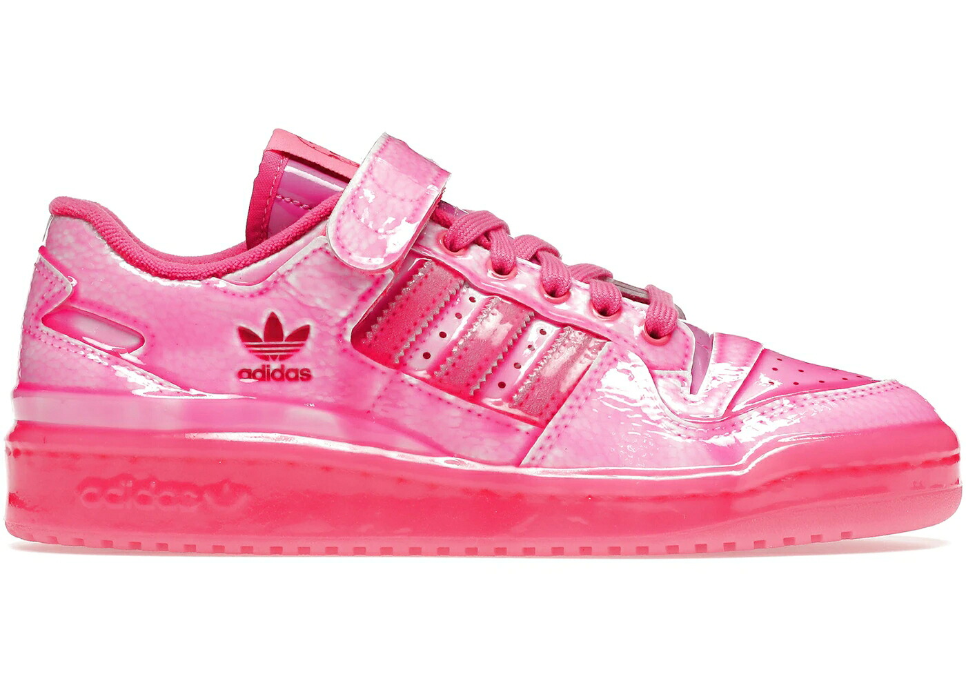 アディダス 討論会 ジェレミー サクラ色 スニーカー メンズ ADIDAS FORUM LOW JEREMY SCOTT DIPPED PINK / SOLAR PINK SOLAR PINK SOLAR PINK