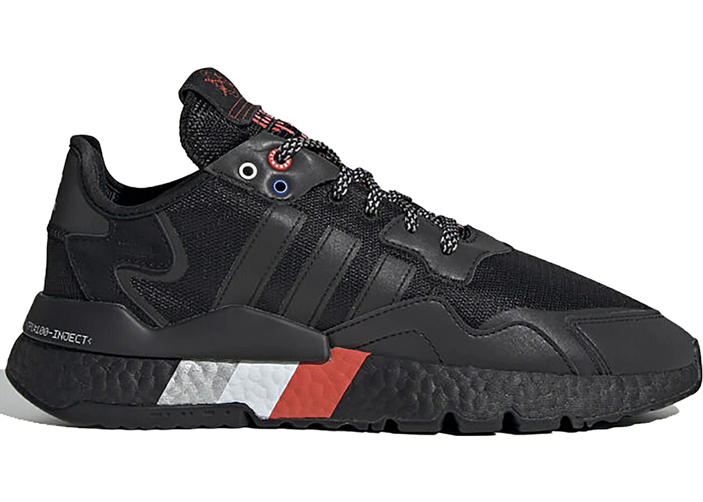 アディダス ジョガーパンツ 黒いこと 黒いこと 中核グループ しろがね色 しろがね色 スニーカー メンズ ADIDAS NITE JOGGER 3M BLACK METALLIC / CORE BLACK CORE BLACK SILVER