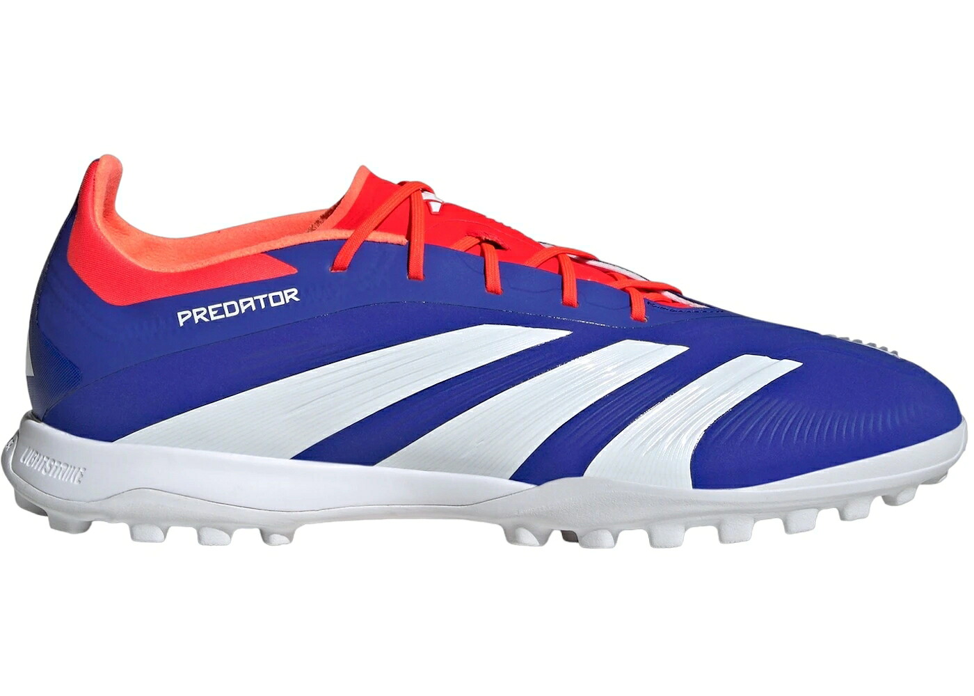 アディダス プレデター エリート ターフ 青色 ブルー 白色 ホワイト 赤 レッド スニーカー メンズ ADIDAS PREDATOR ELITE TURF LUCID BLUE CLOUD WHITE SOLAR RED / LUCID BLUE CLOUD WHITE SOLAR RED