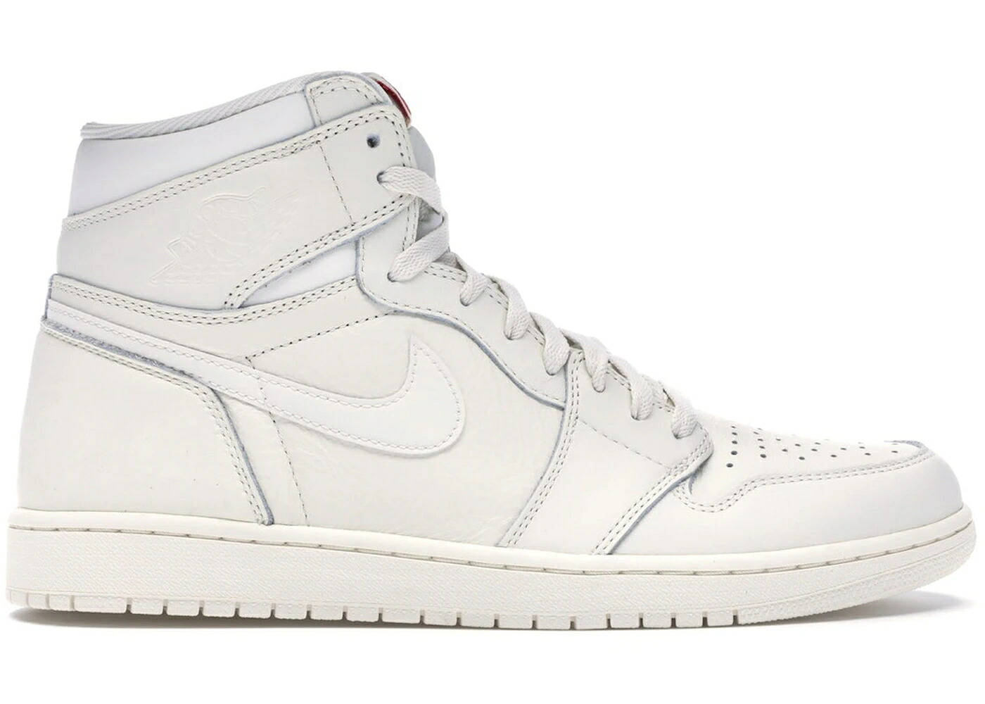 ナイキ ジョーダン ご機嫌 赤 赤いこと スニーカー メンズ JORDAN 1 RETRO HIGH OG SAIL / SAIL UNIVERSITY RED
