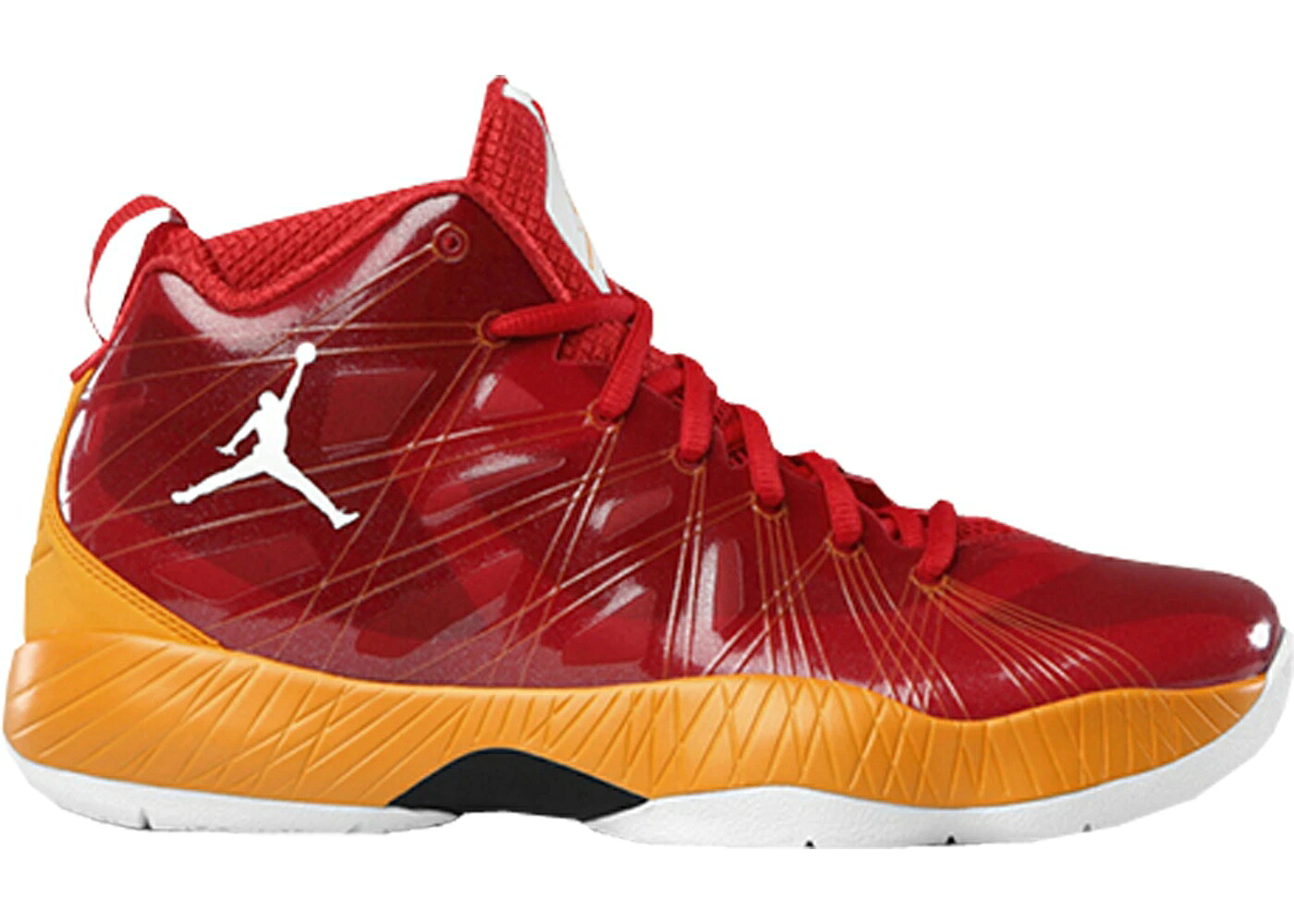 ナイキ ジョーダン ともし火 赤 赤いこと 白いこと 白いこと スニーカー メンズ JORDAN 2012 LITE THE FLASH / SPORT RED TAXI WHITE