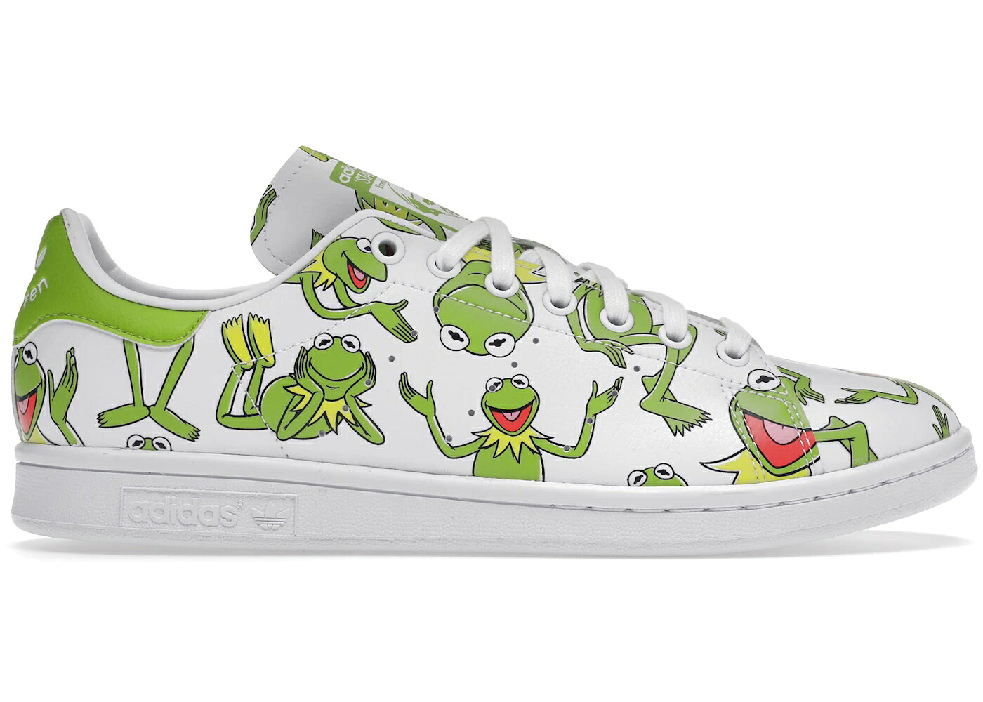 アディダス 白いこと 白いこと 姿勢為損ない スニーカー メンズ ADIDAS STAN SMITH KERMIT THE FROG PRINT / CLOUD WHITE PANTONE CLOUD WHITE
