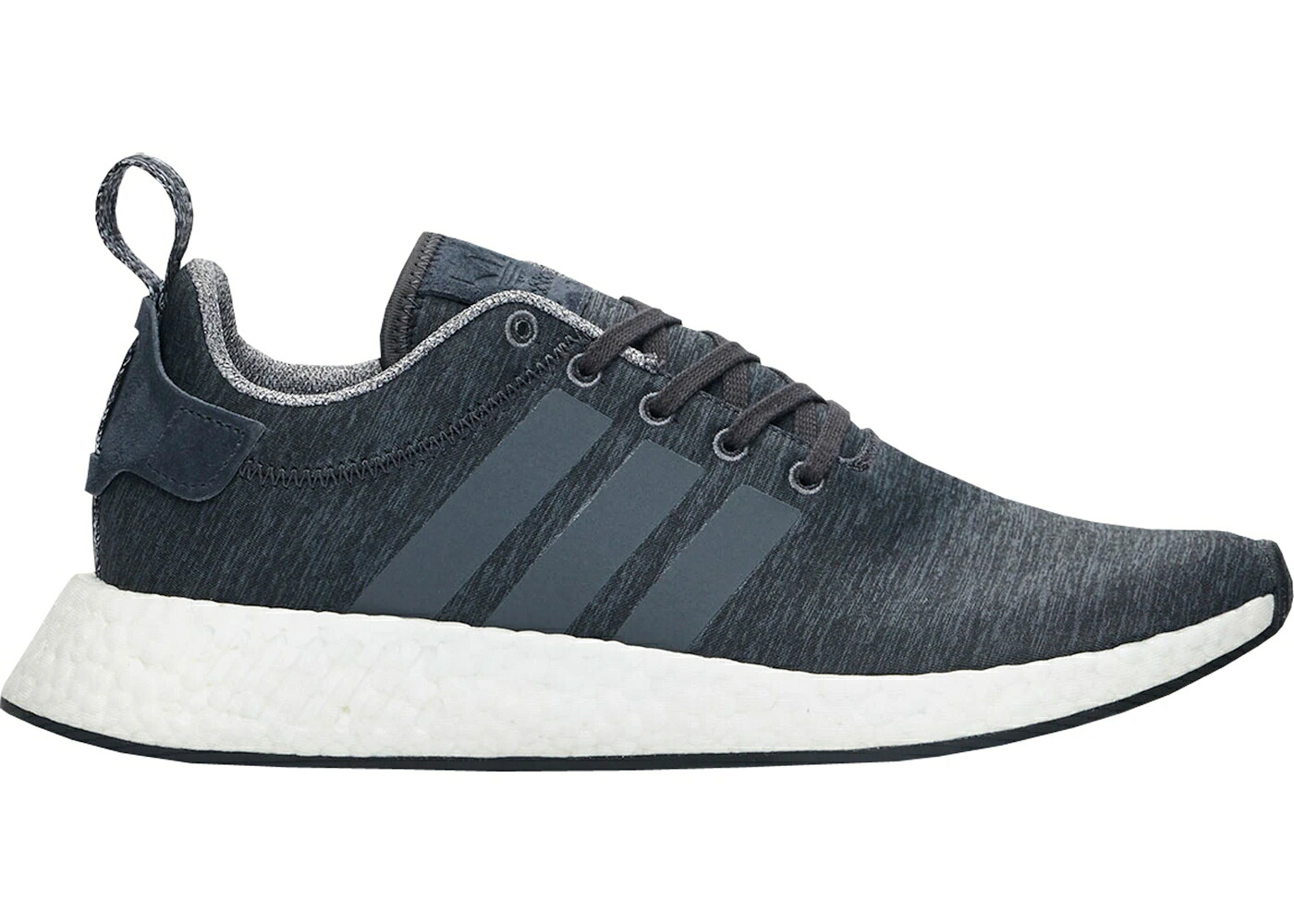 アディダス 薄墨色 薄墨色 ギョリュウモドキ 益荒男 スニーカー メンズ ADIDAS NMD R2 MELANGE DARK GREY / DARK GREY HEATHER MEDIUM SOLID