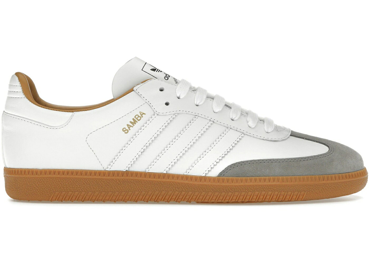 アディダス サンバ 中核グループ 白いこと 白いこと 黒いこと 黒いこと スニーカー メンズ ADIDAS SAMBA OG MADE IN ITALY CORE WHITE / CORE WHITE CORE BLACK GUM