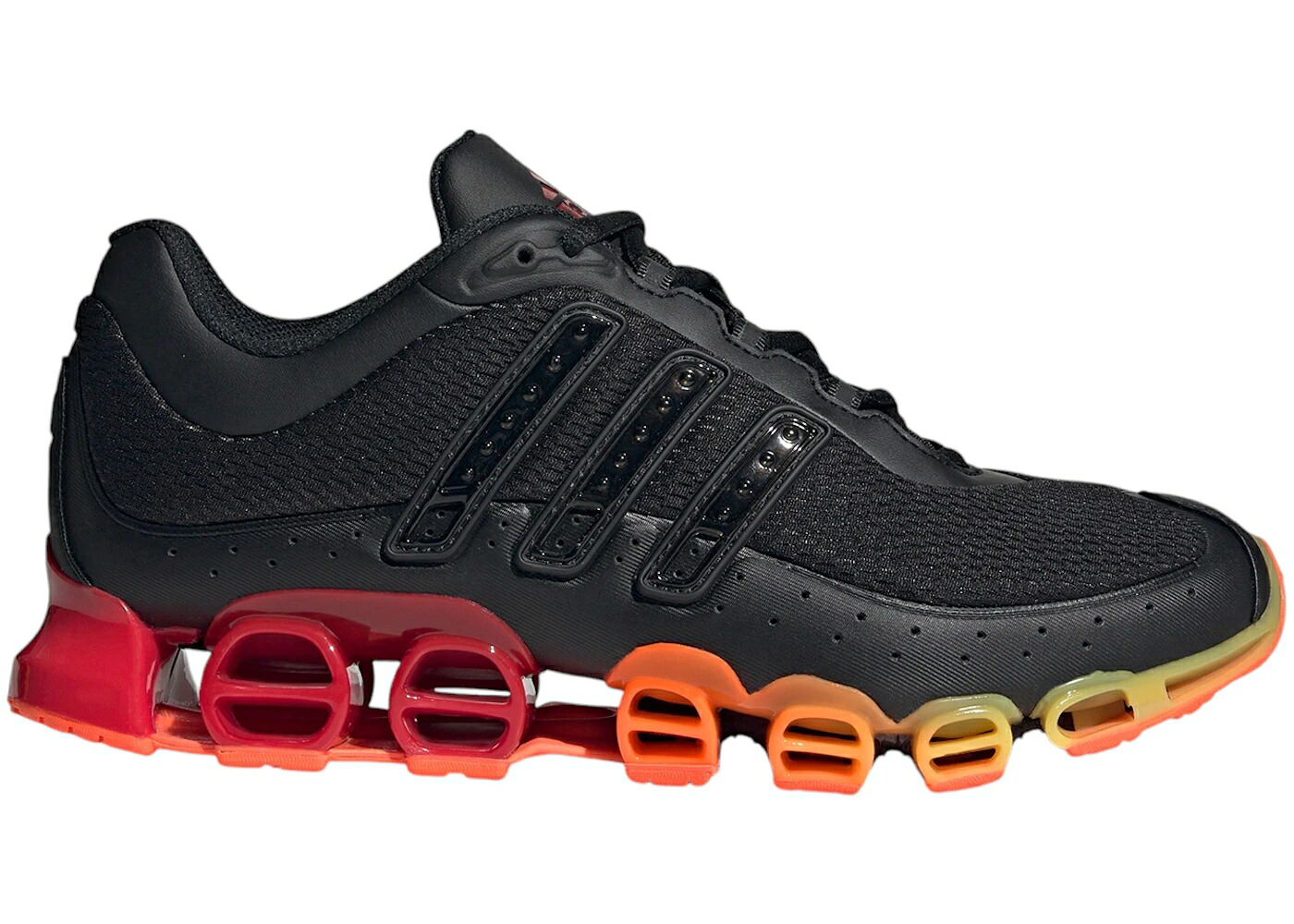 アディダス コア 黒色 ブラック 橙 オレンジ スニーカー メンズ ADIDAS MEGARIDE CORE BLACK BETTER SCARLET SOLAR ORANGE / CORE BLACK BETTER SCARLET SOLAR|スニケス